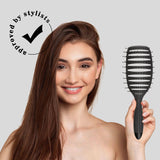 Eagle Fortress Anti-Static Curved Vented Hair Brush