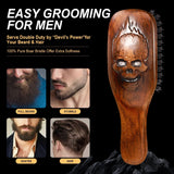 Eagle Fortress Inferno Styler Military Beard and Hair Brush
