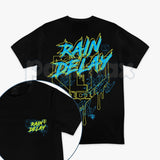 "Rain Delay" Lightning Bolt T-Shirt – Retro Electric Graphic Tee