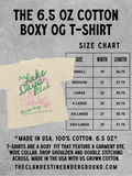 Underground Original Design: Farmer's Market Menu Boxy Cotton T-Shirt