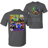 "Battle of the Busches" Racing T-Shirt – Retro NASCAR Style Fan Graphic Tee