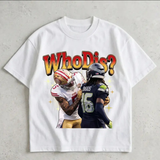"WhoDis?" Mike Evans Football Graphic T-Shirt