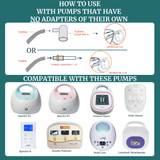 Tubing Adapters for Collection Cups