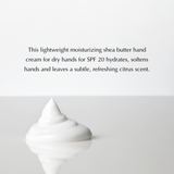 Hand Cream for Dry, Thinning Hands – Non-Greasy with SPF 20, Gluten-Free & Nut-Free