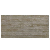 Dining Table W/Double Pedestal Reclaimed Gray