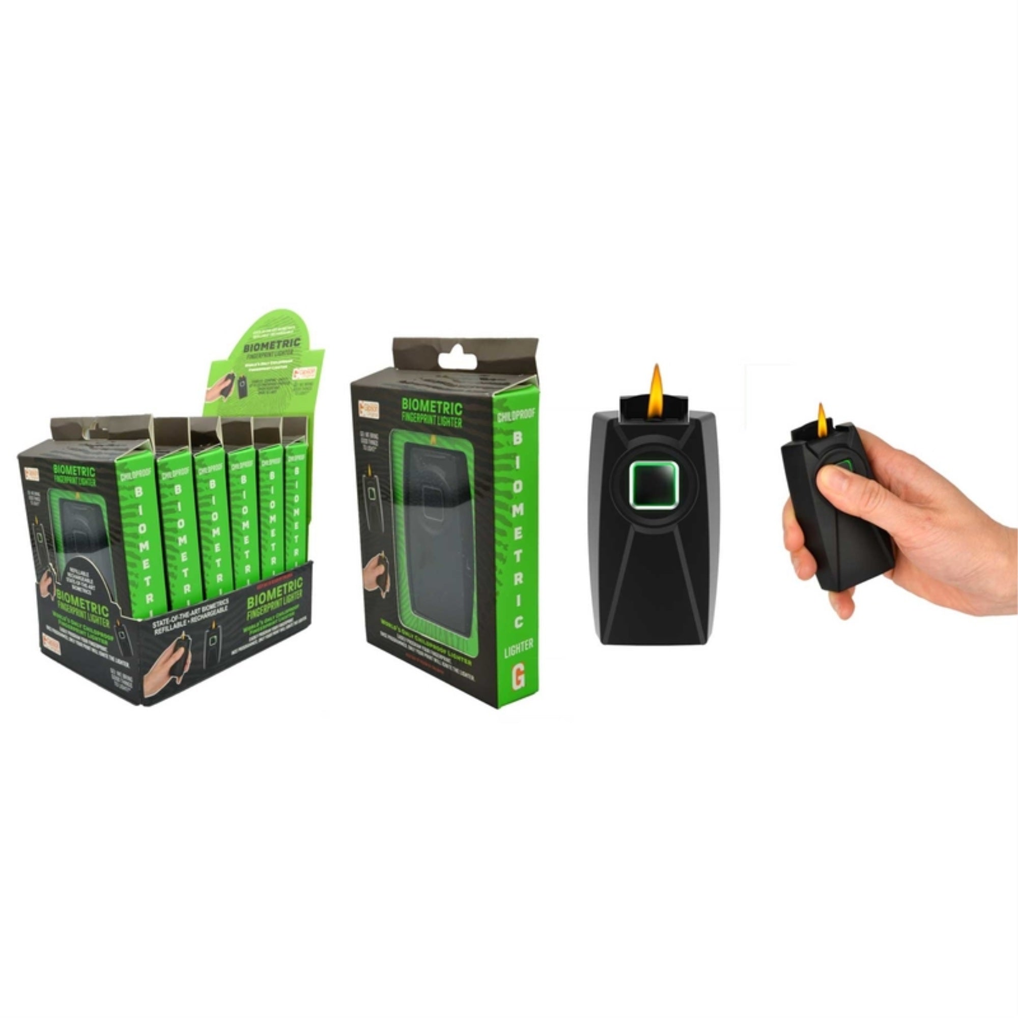 Biometric Pocket Lighter (Pack Of 1)