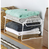 Stackable Shelf Wht 8H (Pack Of 1)