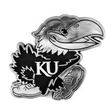 Fanmats, University Of Kansas Molded Chrome Emblem