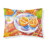 Caroline'S Treasures 6035Pillowcase Florida Oranges Sliced Breakfast Moisture Wicking Fabric Standard Pillowcase, Large, Multi