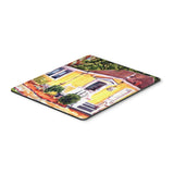 Caroline'S Treasures Mouse/Hot Pad/Trivet, Yellow Cottage Houses (6045Mp)