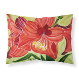 Caroline'S Treasures 6055Pillowcase Flower-Amaryllis Moisture Wicking Fabric Standard Pillowcase, Large, Multicolor