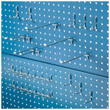 Global Industrial Steel Pegboard Panel 60W Blue