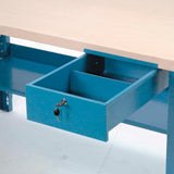 Global Industrial Steel Drawer 10-3/4W X 18D Blue
