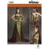 Simplicity 8363 Women's Fantasy Elf Ranger Halloween and Cosplay Costume Sewing Pattern, Sizes 6-14