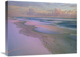 Beach At Sunrise, Gulf Islands National Seashore, Florida-Canvas Art-24X18