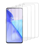 iCsapr 4 Pack Glass Screen Protector Compatible for OnePlus 9 5G / LE2113 LE2111 LE2110 [9H Hardness]-HD Screen Tempered Glass, 