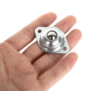 16 Pack 1/2 Roller Ball Transfer Bearings, Carbon Steel Ball Transfer Unit Swivel Ball Caster Roller Transfers, Ball Casters B