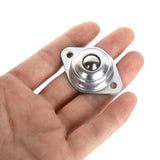 16 Pack 1/2 Roller Ball Transfer Bearings, Carbon Steel Ball Transfer Unit Swivel Ball Caster Roller Transfers, Ball Casters B
