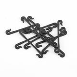 Trendivibe 200 Pieces Plant Fastener Tied Buckle Hook Vines Garden Clips For Grape Vine
