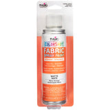 Tulip ColorShot Instant Fabric Spray Paint, Permanent Color Spray-On Fabric Paint, 3oz, Neon Orange