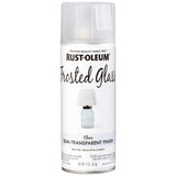 RustOleum 342600 Frosted Glass Spray Paint, 11 oz, Frosted Glass(Packaging May Vary)