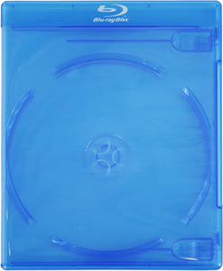 (10) Empty Standard Double Blue Replacement Boxes/Cases for Blu-Ray Disc Movies BR2R12BL