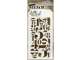 Stampers Anonymous StampersA Layering Stencil THoltz Numeric