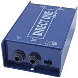 Passive Di direct box 1/4 instrument to balanced & unbalanced XLR