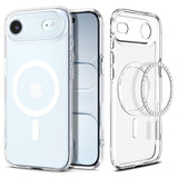Spigen for iPhone Air Case, Ultra Hybrid MagFit [TPU Covered Camera Control] [Anti-Yellowing] [Compatible with Magsafe] - Frost 