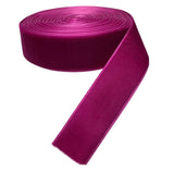 Chenkou Craft 5 Yards 1 Fuschia Velvet Ribbon Christmas Docoration Craft Packing
