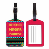 Nutcase Designer Luggage Travel Baggage Tags Single Tag With Name Card Inside Dekho Magar