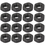 M3 Carbon Steel Grade 4.8 Coarse Thread Hexagon Nuts, Carbon Steel Oxide Hexagon Nuts, Machine Fastener, Black (Pack of 1000)