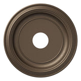 Ekena Millwork 16OD x 3 1/2ID x 1 3/8P Traditional Thermoformed PVC Ceiling Medallion (Fits Canopies up to 9 1/2), UltraCover Sa