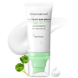 Korean Sunscreen for Face & Body - SPF 50+ Madagascar Centella Mineral Sunblock, Tinted Moisturizer with Hyaluronic Acid & Niaci