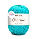 Circulo Charme Yarn for Crochet and Knitting - 433 yds - 100% Mercerized Brazilian Virgin Cotton - Soft Sport Weight - Color 555