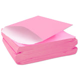 Goalfly 200 Pcs Flat Paper Bags, 5.1 x 7.1 Inches Flat Paper Treat Bags for Bakery Cookies, Paper Sandwich Bags for Chocolate, D