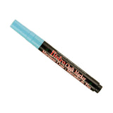 Uchida of America 482CF10 Bistro Chalk Markers with Extra Fine Tip, Fluorescent Light Blue