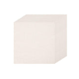 10 PCS Embroidery Fabric, Pre-Cut Beige Linen Needlework Embroidery Cloth Fabric, Embroidery Cloth Squares for Embroidery Garmen