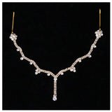 Rhinestone Head Chain Bridal Headband Chain Wedding Crystal Forehead Headband Hair Accessories for Women