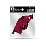 Rico Industries NCAA Arkansas Razorbacks 4x4 Small Style Decal