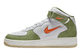Nike Mens Air Force 1 Mid QS DQ3505 100 Jewel Oil Green - Size 15