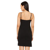 Zivame Womens Plain/Solid Shaping Half Slip (Zi60Agcore0Blak_Black_Small)