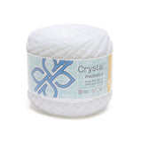 Crystal [100grs] - Monarca - Fine Mexican Crochet Thread Yarn for Clothing and Crafts - Color 001- White 000