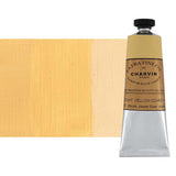 Charvin Extra Fine Professional Yellow Ochre Light Artist Oil Paint 60 ml - Triple-Milled for Smoothness, Rich Texture, Poppy Oi