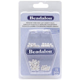 Beadalon Memory Wire Endcap Variety Pack 72/PkgSilver