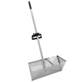 Sand Flea Rake, Durable Rake for Beach Easy to Install Sharp Teeth Wide Basket Beach for Sand Detachable Practical Tools for Fin