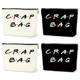 4 PCS Funny Gifts for Women Makeup Bag, Best Friend Birthday Gifts for Women, Funny Cosmetic Bags, Sister Christmas Graduation F