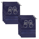 Nishiv Travelling Shoes Bag Shoes Carry Bags For Travelling Non Woven Travel Shoe Cover (Pack 6) Multi Color