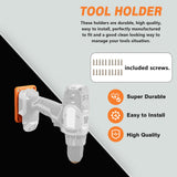 Crtbelfy Tool Holder Mount Compatible for Ridgid 18V Drill Tool Hanger Power Tool Storage -5 Pack