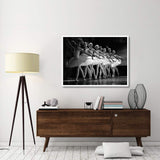 Swan Lake Ballet-Paper Art-50,,X38,,